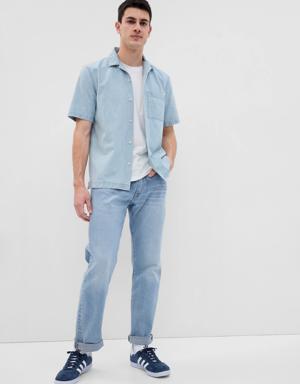 Chambray Vacay Shirt blue