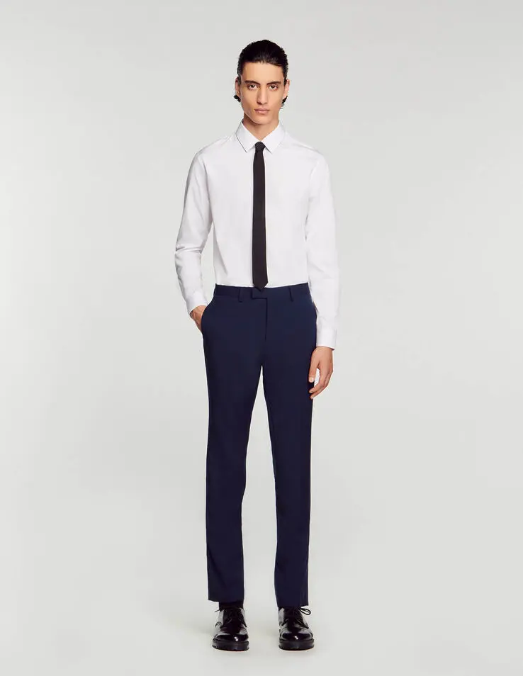 Sandro Virgin wool suit trousers Login to add to Wish list. 1