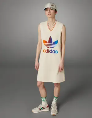 Adidas Adicolor 70s V-Neck Dress