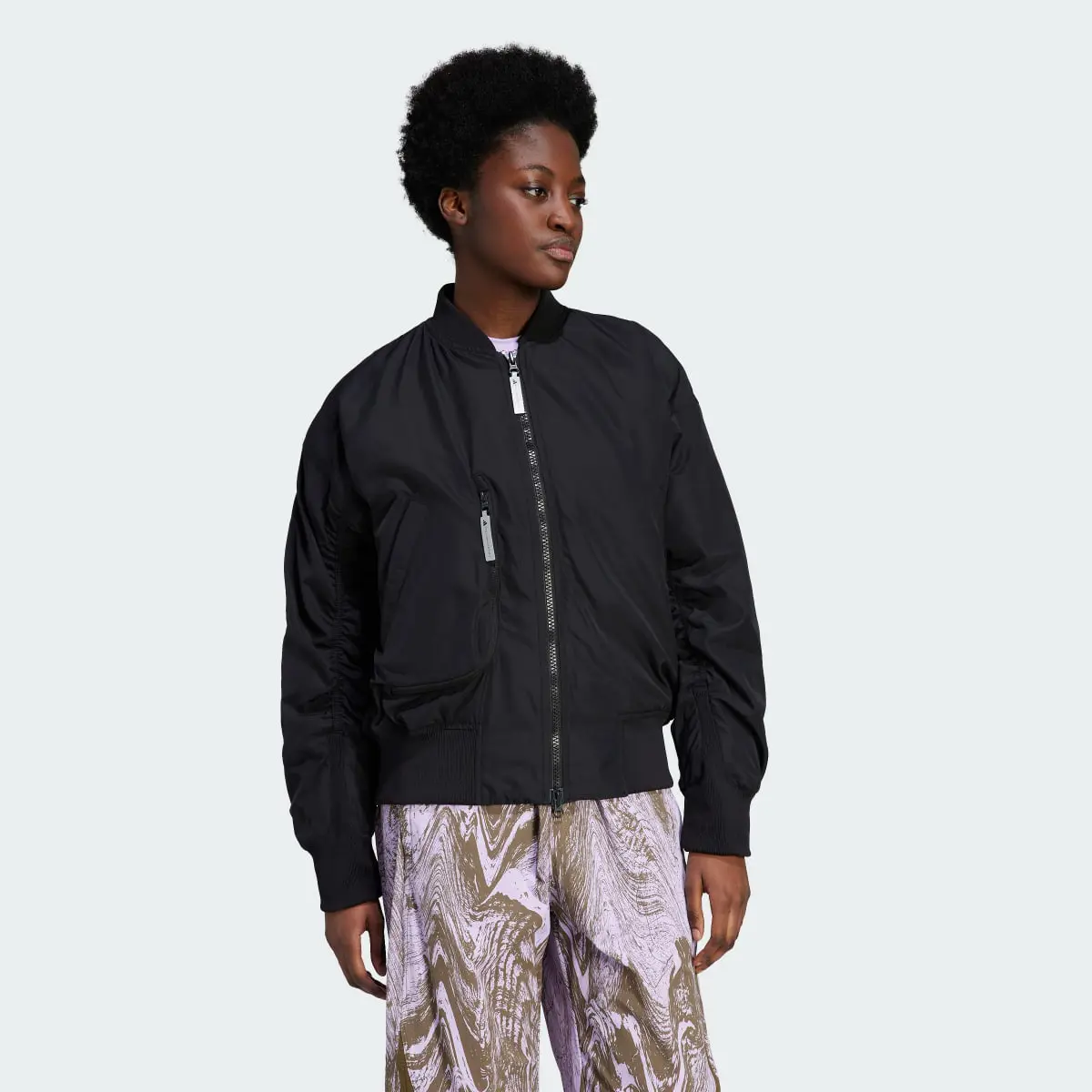 Adidas by Stella McCartney Sportswear Woven Bomber Jacket. 1