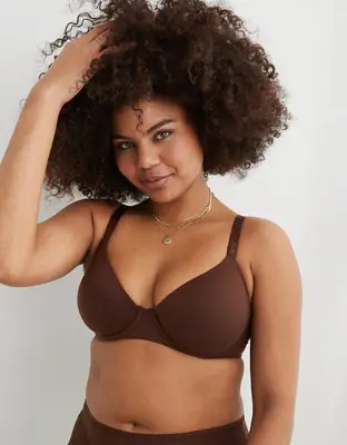 American Eagle SMOOTHEZ Full Coverage Lightly Lined Bra. 1