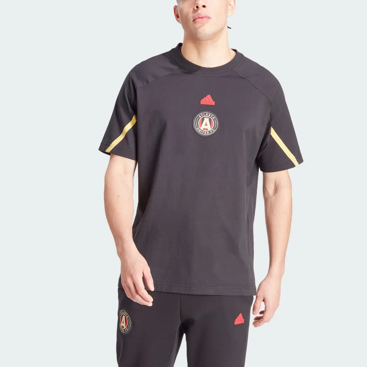 Adidas Atlanta United FC Designed for Gameday Travel Tee. 1