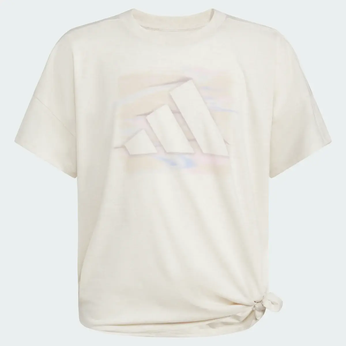 Adidas HTR LOOSE TIE FRONT TEE. 3