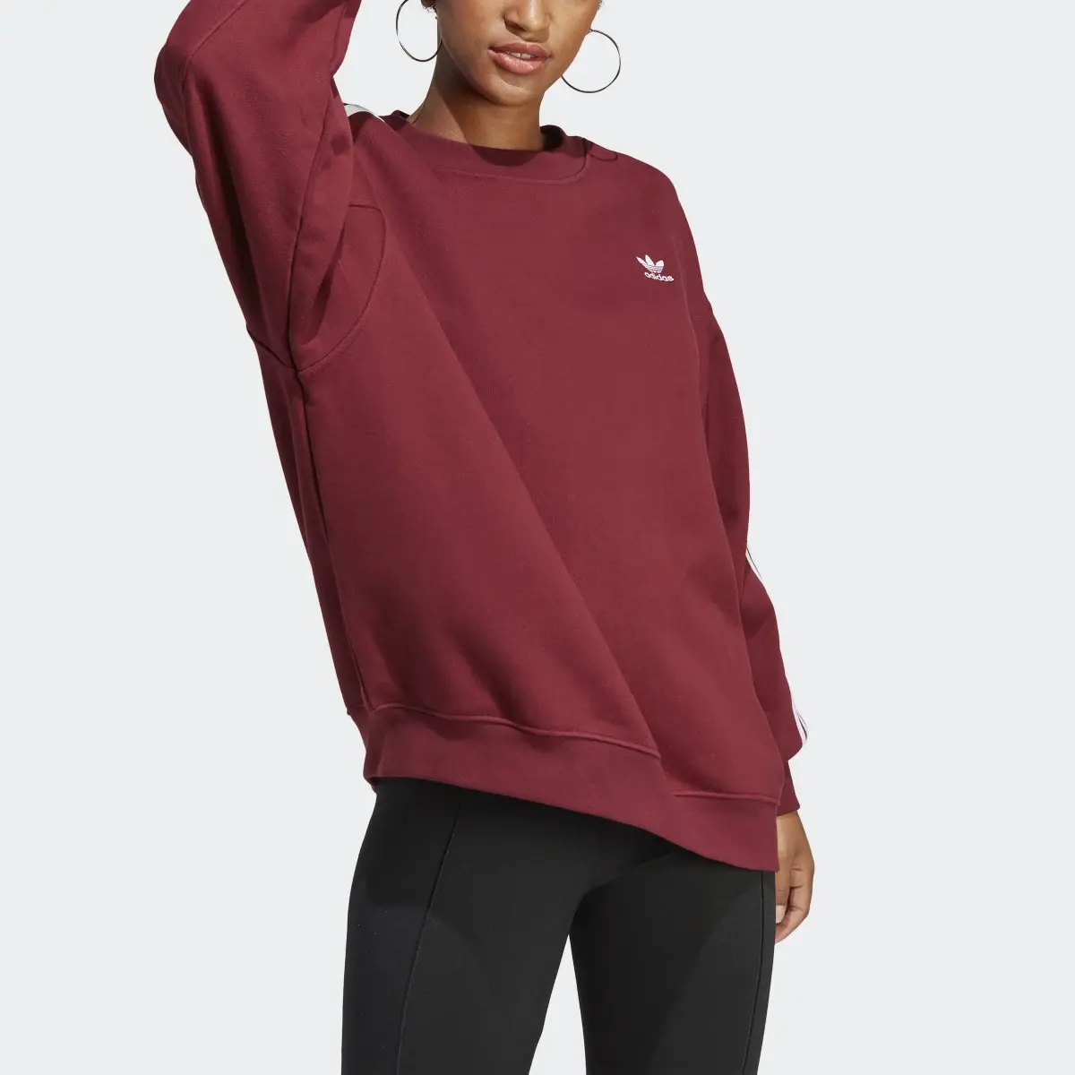 Adidas Adicolor Classics Oversized Sweatshirt. 1