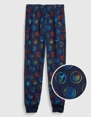 Kids &#124 Marvel 100% Recycled Graphic PJ Joggers blue