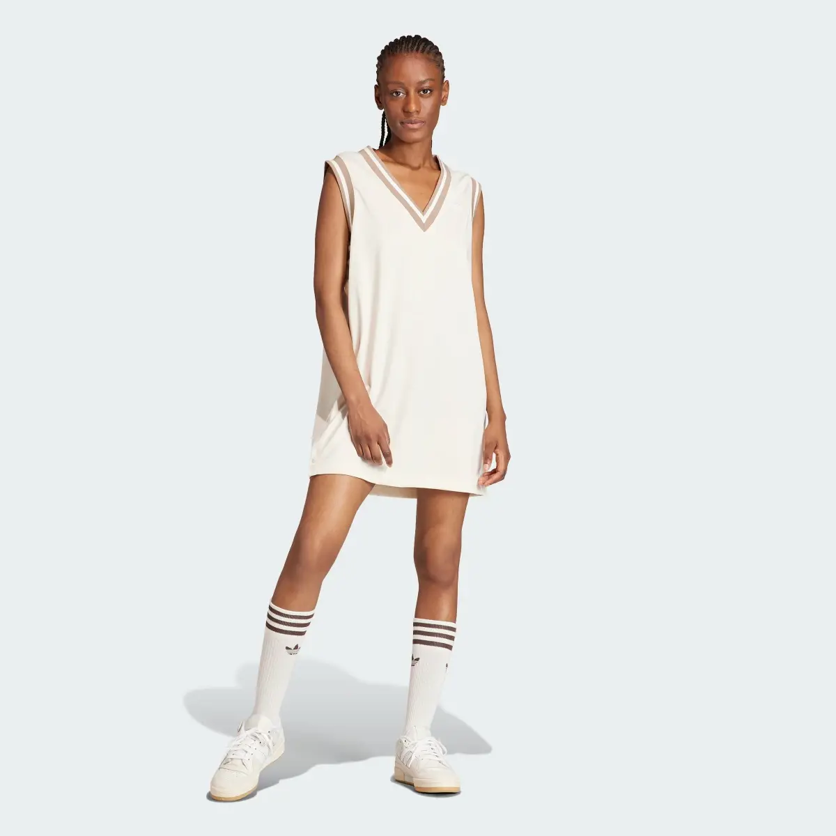 Adidas Vestido Adibreak Neutral Court. 2