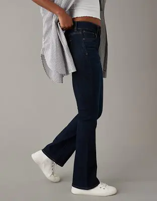 American Eagle Next Level Low-Rise Kick Bootcut Jean. 1