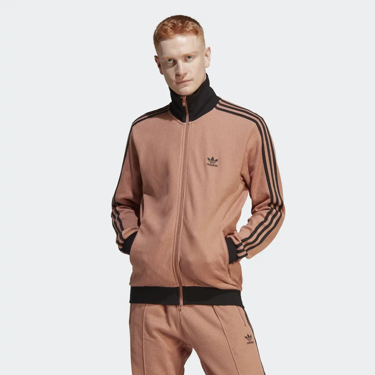 Adidas Adicolor Classics Waffle Beckenbauer Track Jacket. 2