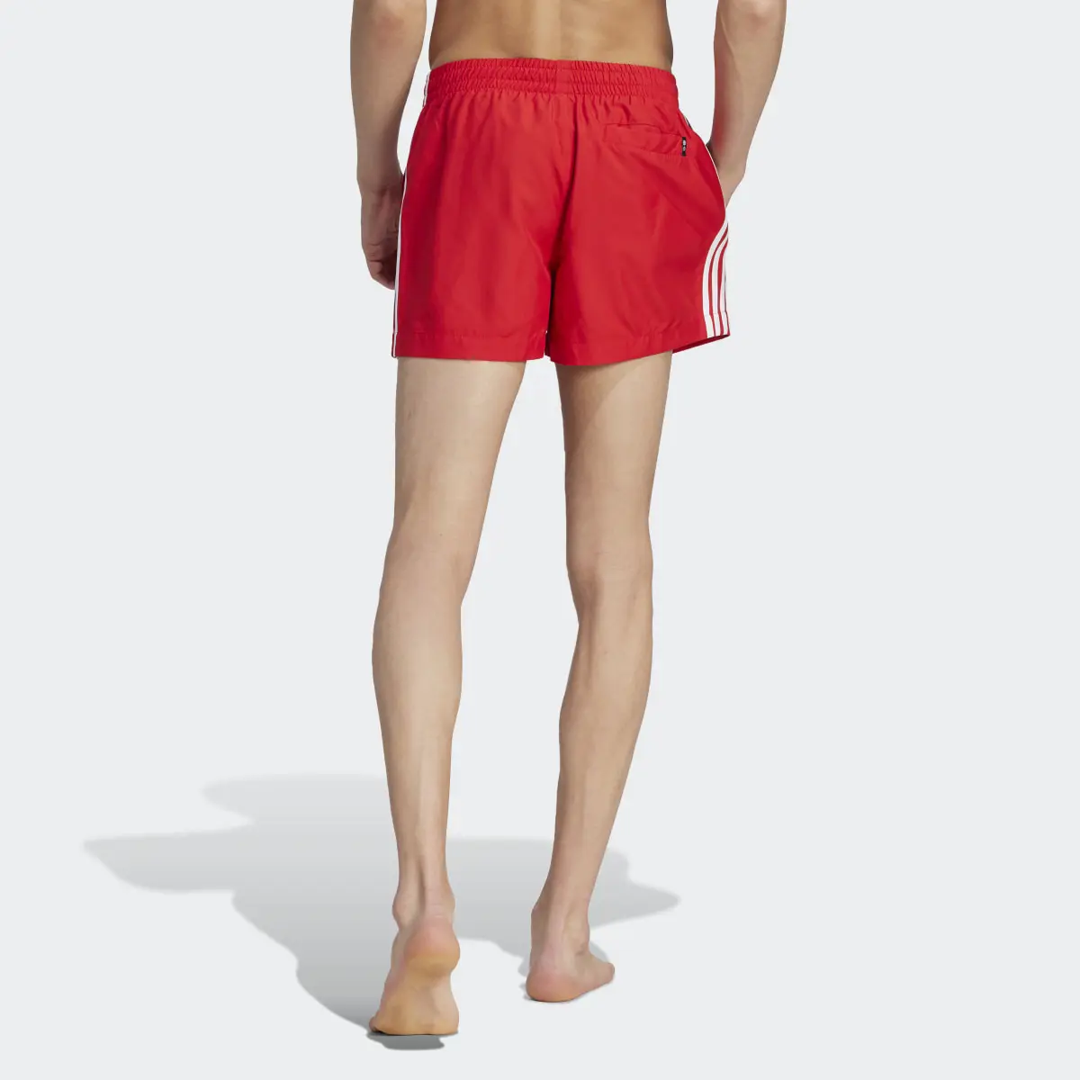 Adidas Originals Adicolor 3-Stripes Short Length Swim Shorts. 3