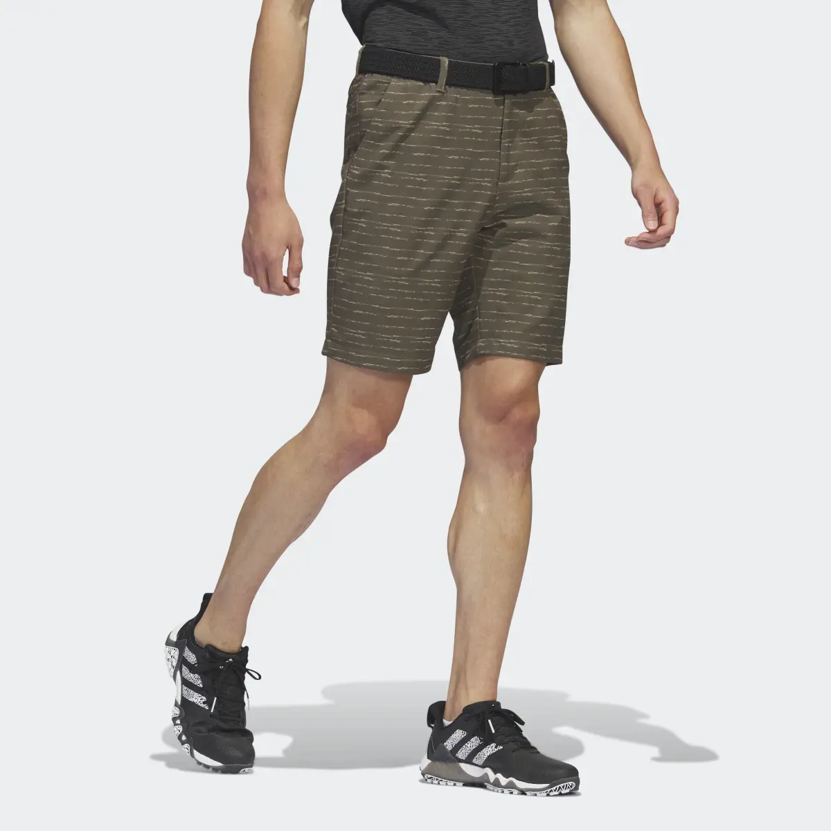 Adidas Textured 9-Inch Golf Shorts. 3