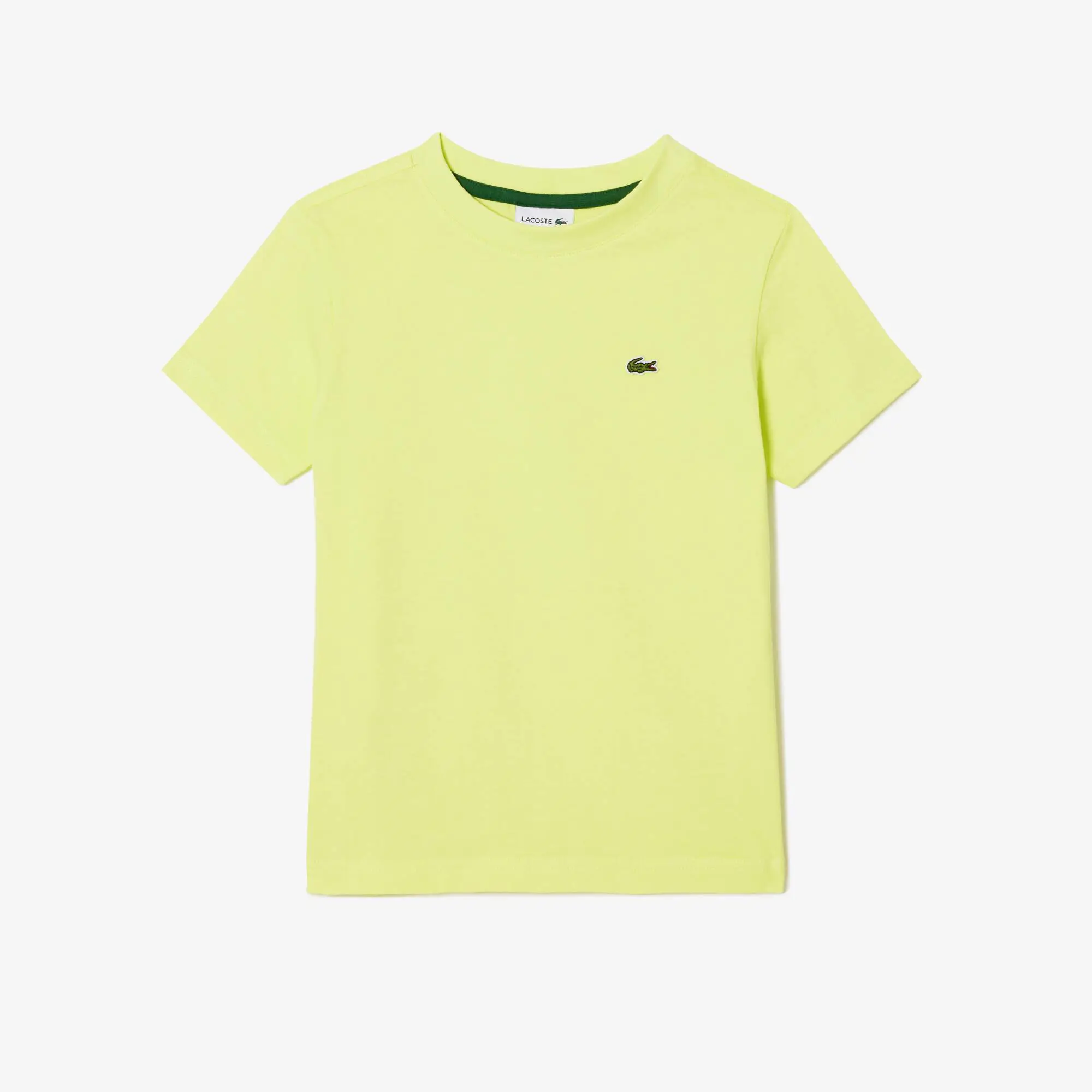 Lacoste Plain Cotton Jersey T-shirt. 1
