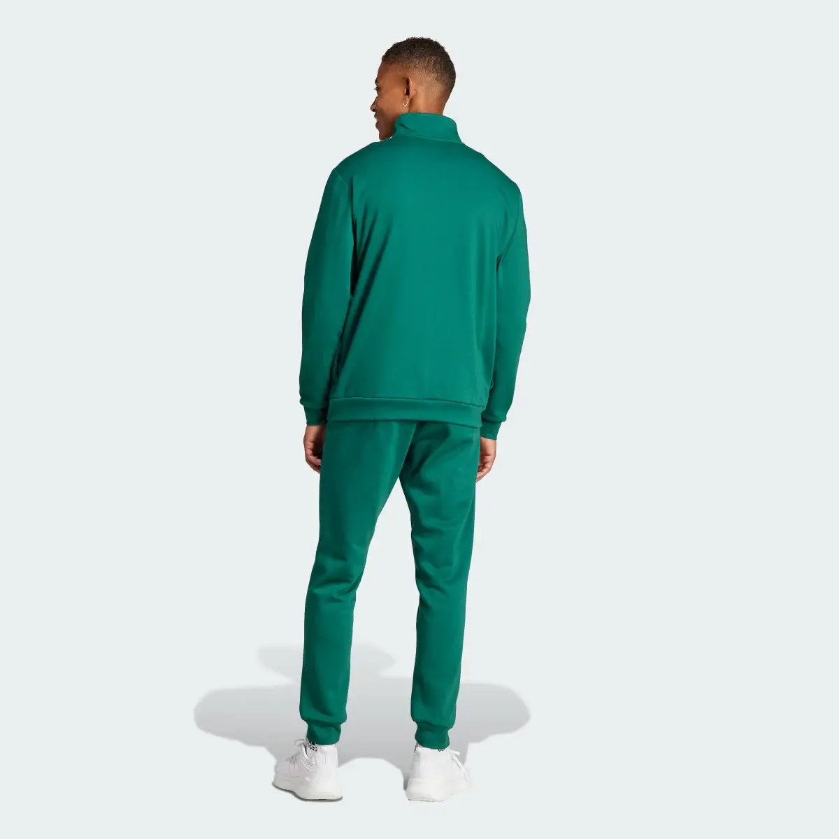 Adidas Basic 3-Stripes Fleece Track Suit. 3