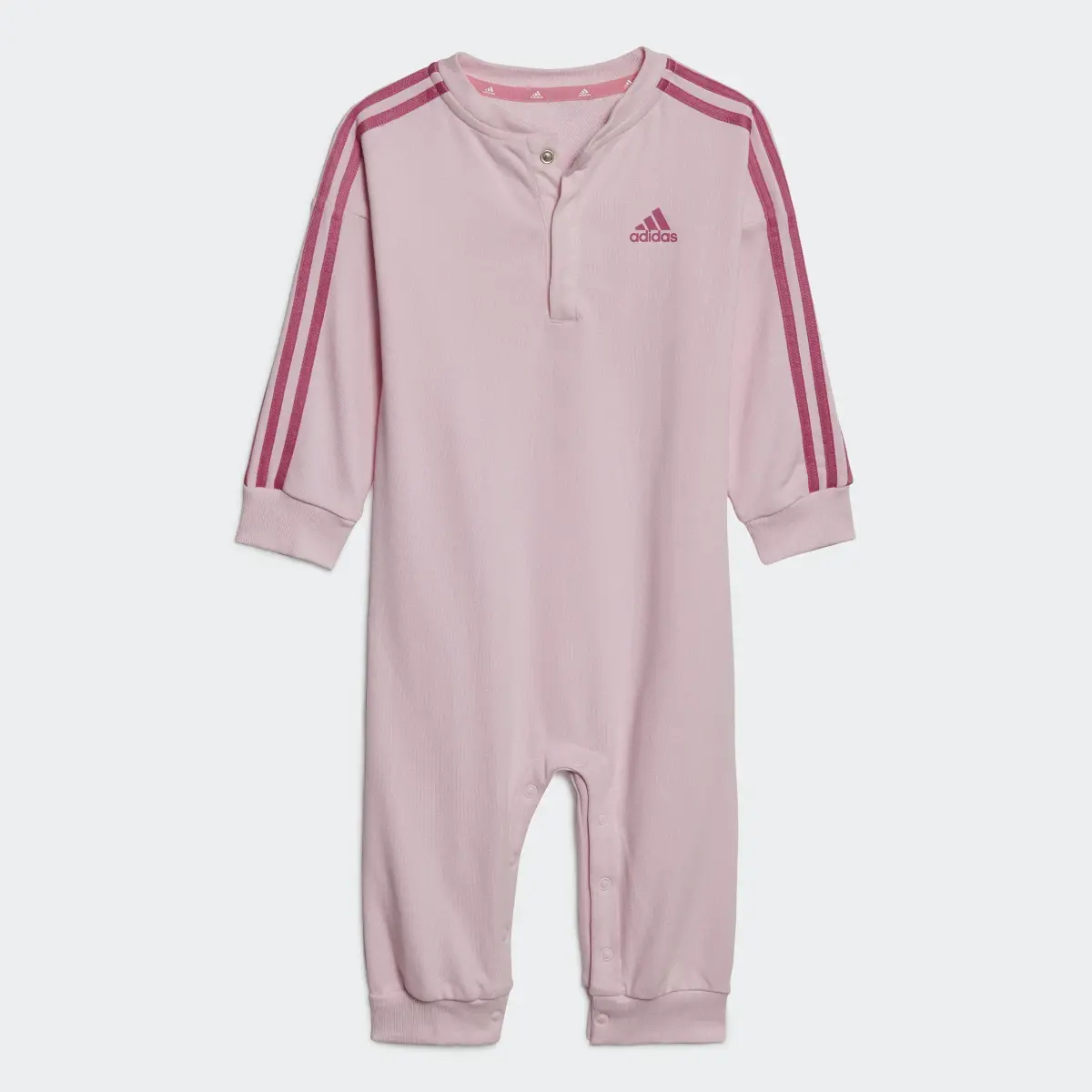 Adidas Macacão em Moletão 3-Stripes Essentials (Unissexo). 1