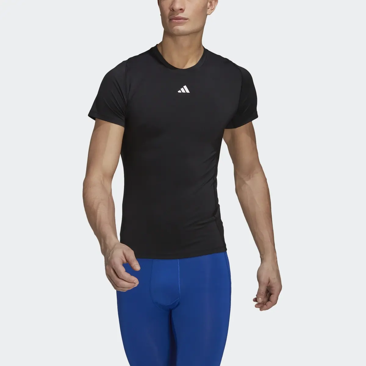 Adidas Techfit Training Tee. 1