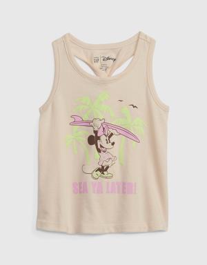 babyGap &#124 Disney 100% Organic Cotton Mix and Match Twist-Back Tank Top beige