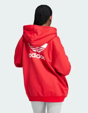 Adidas Camisola Oversize com Capuz Trefoil. 3 Adidas Camisola Oversize com Capuz Trefoil. 3