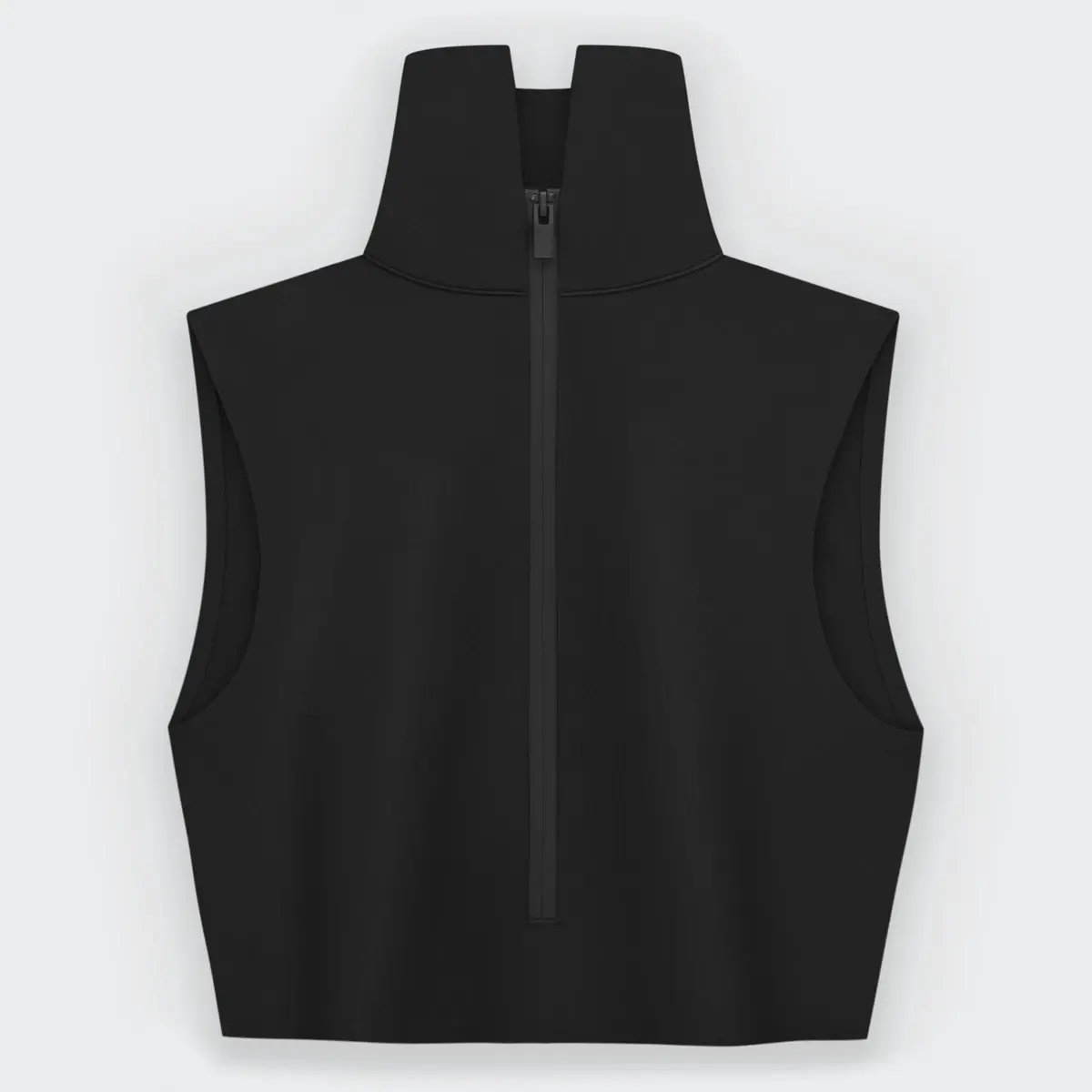 Adidas Fear of God Athletics High-Neck Crop-Top. 2