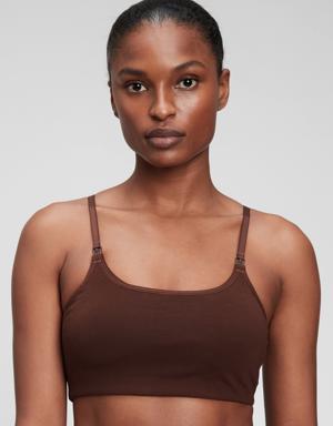 Maternity Pumping Bra brown