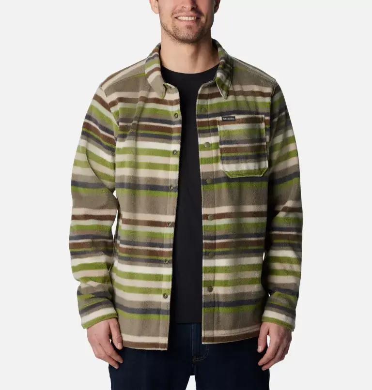 Columbia Men's Steens Mountain™ Printed Shirt Jacket. 1