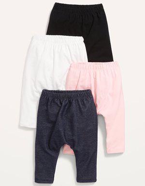 4-Pack Solid U-Shaped Pants for Baby