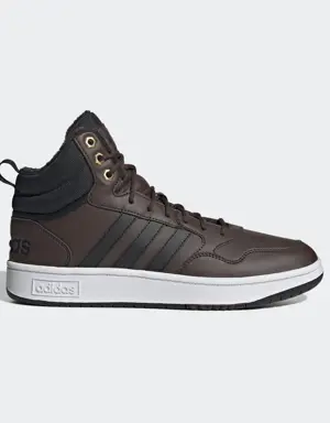 Adidas Hoops 3.0 Mid Lifestyle Basketball Classic Fur Lining Winterized Shoes. 2 Adidas Hoops 3.0 Mid Lifestyle Basketball Classic Fur Lining Winterized Shoes. 2