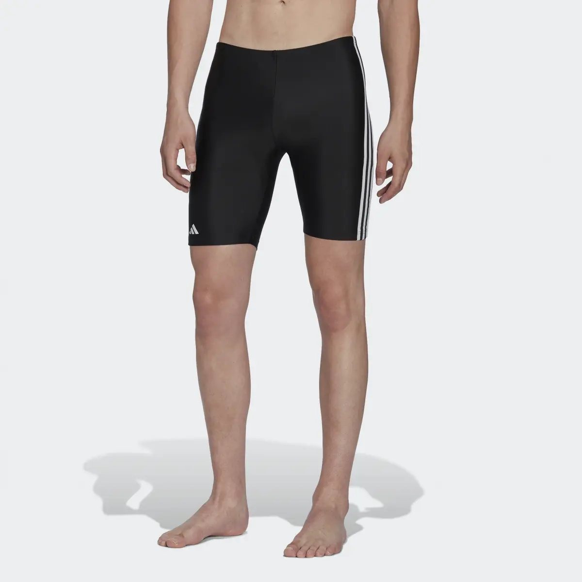 Adidas Classic 3-Stripes Swim Jammers. 1