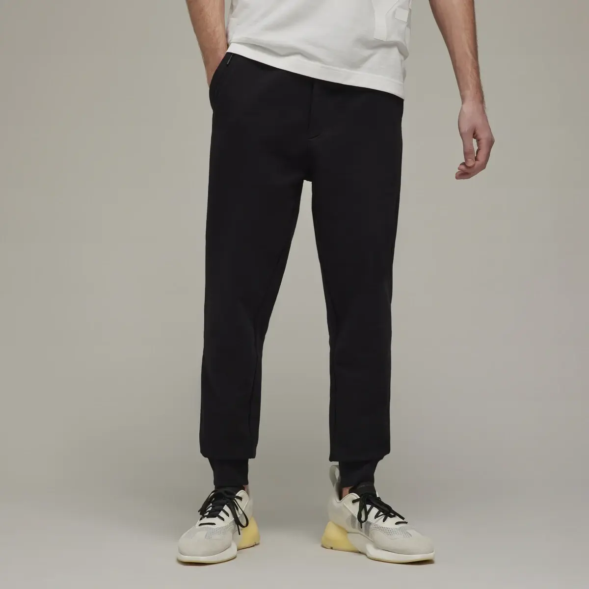 Adidas Y-3 Classic Terry Cuffed Pants. 1