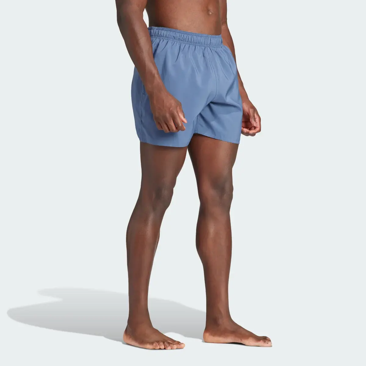 Adidas Short de bain uni CLX coupe courte. 3