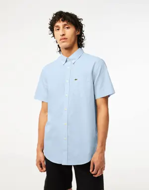 Lacoste Men's Regular Fit Gingham Check Shirt