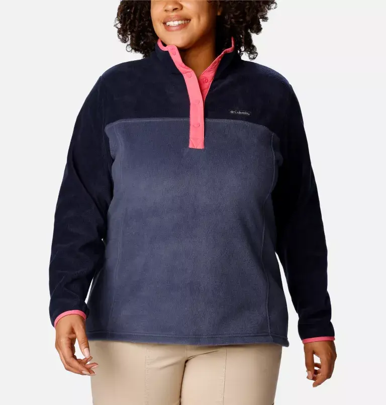 Columbia Women's Benton Springs™ Half Snap Fleece Pullover - Plus Size. 2