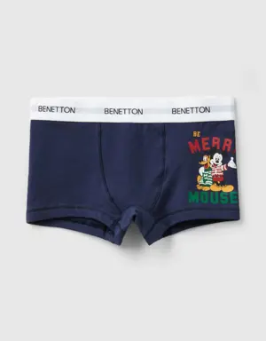 dark blue mickey mouse and pluto boxers