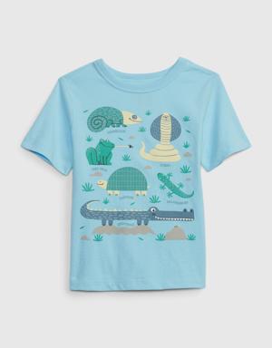 Toddler 100% Organic Cotton Mix & Match Graphic T-Shirt multi