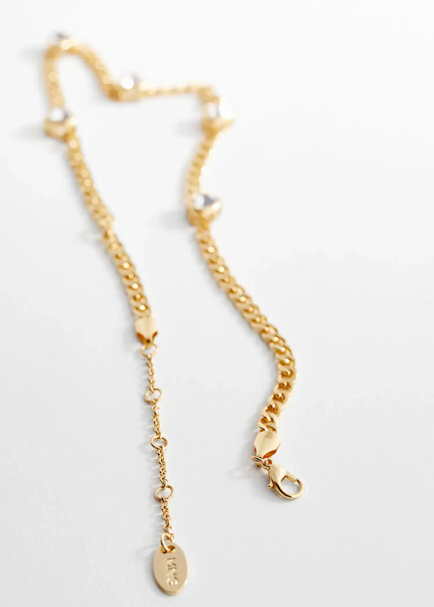 Mango Crystal chain necklace. 2