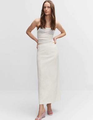 Mango Slit long skirt