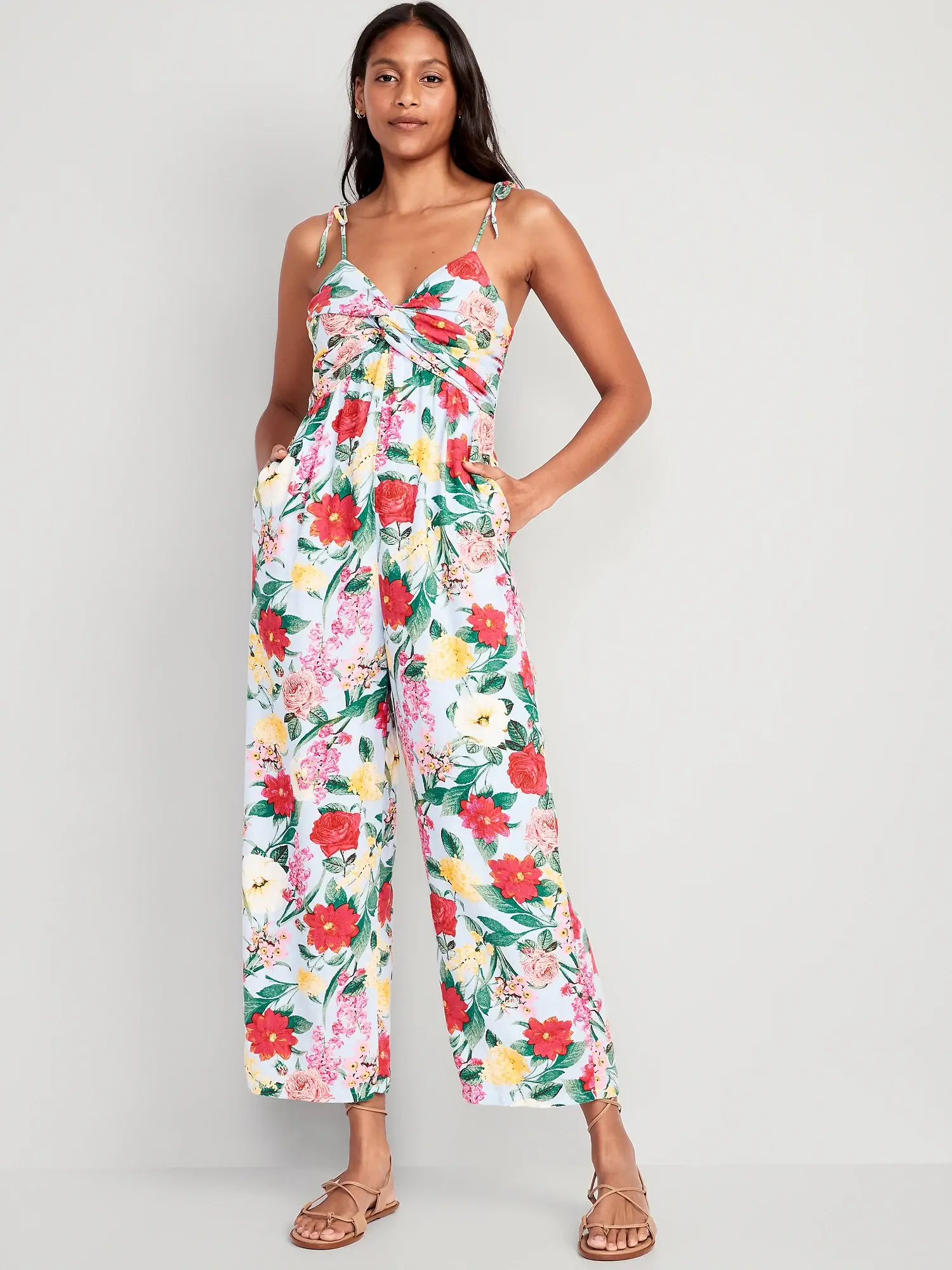 Old navy floral jumpsuit online