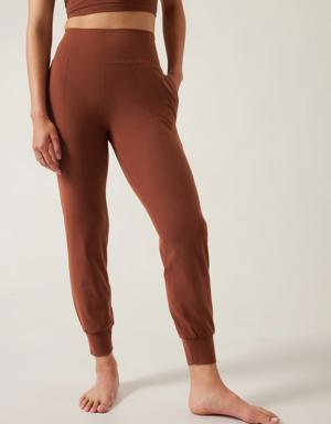 Athleta Salutation Jogger brown