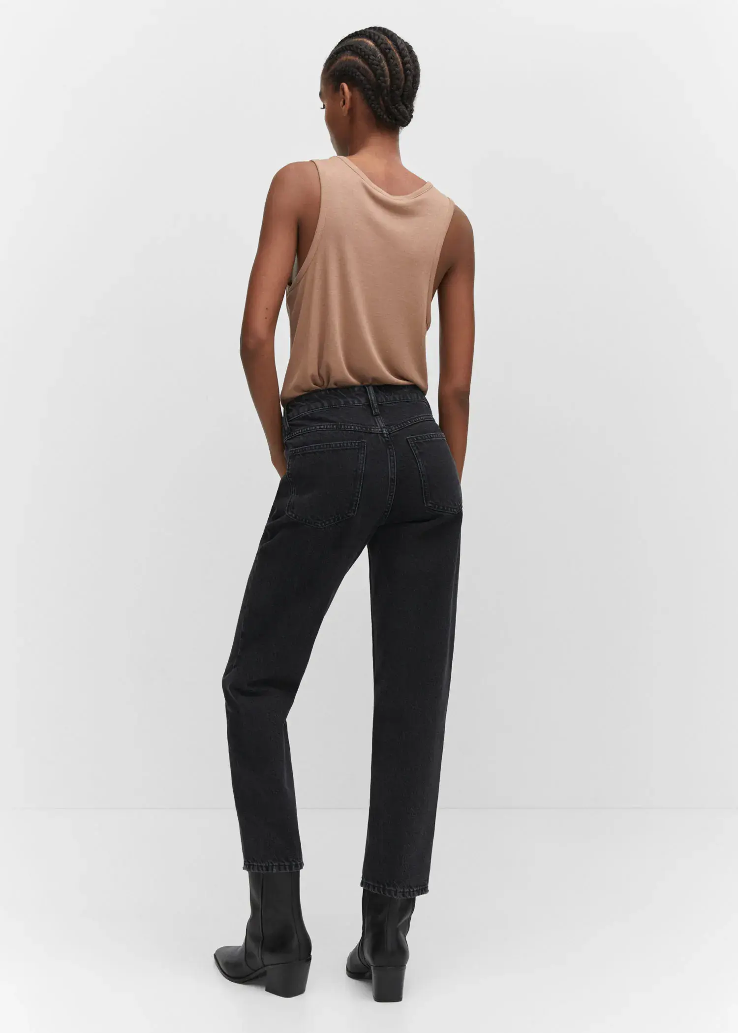 Mango Mom Jeans mit hohem Bund. 3