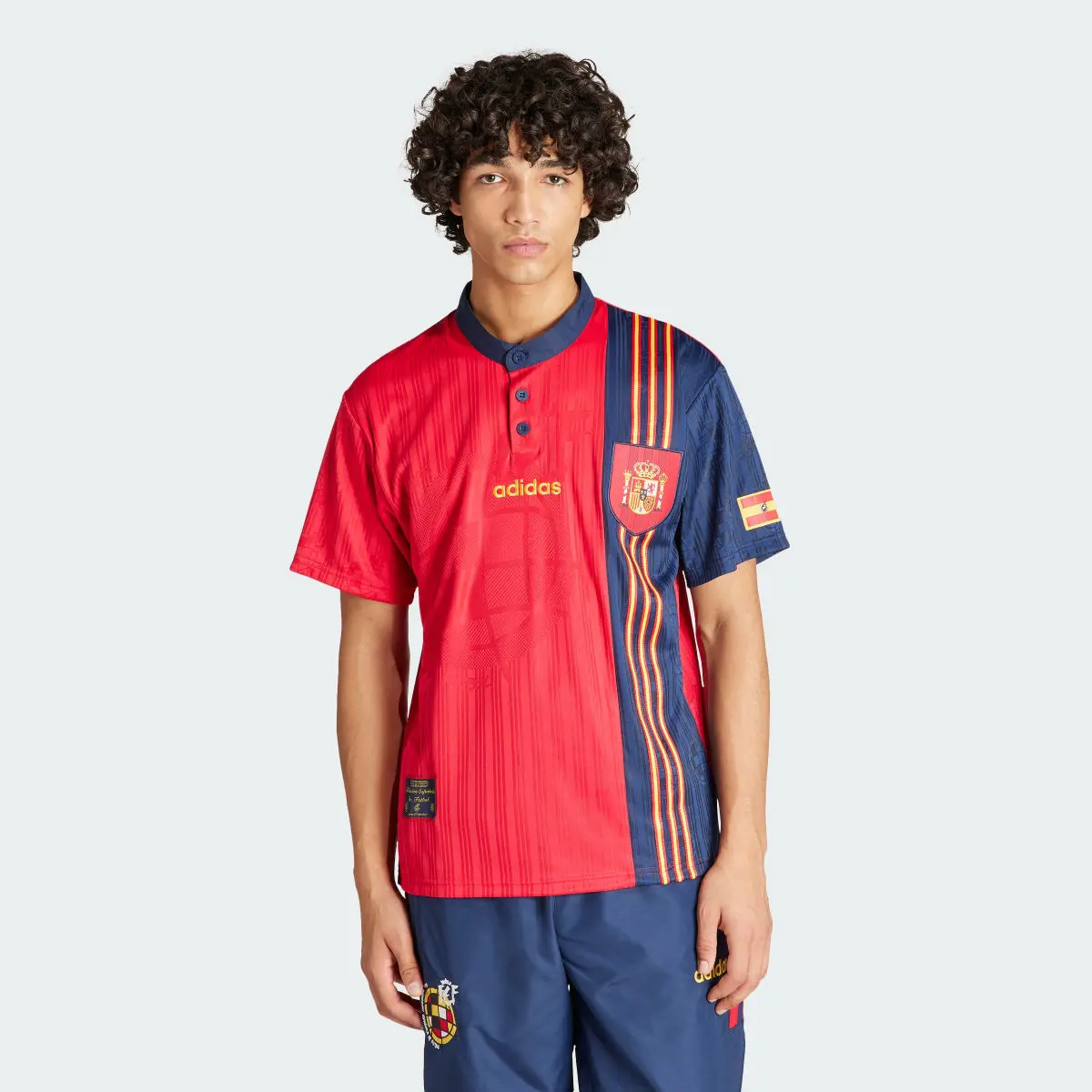 Adidas Spain 1996 Home Jersey. 2