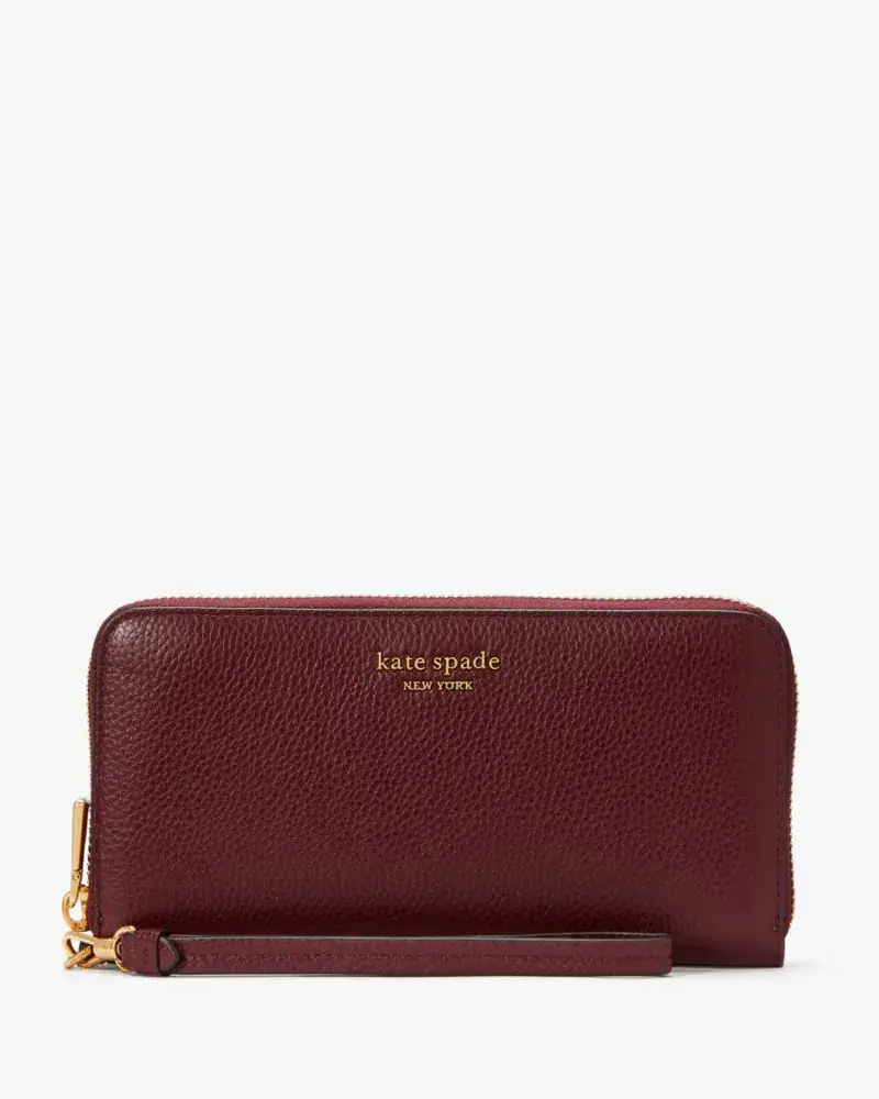 Kate Spade Ava Zip-around Continental Wristlet. 1