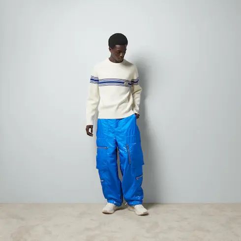 Gucci Shiny ripstop nylon oversized pant. 2
