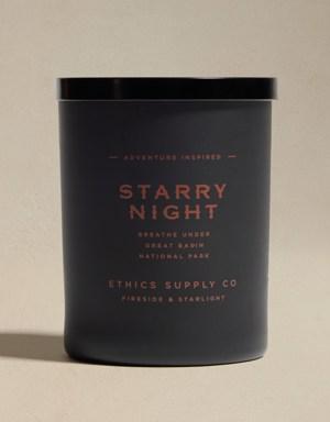 Ethics Supply Co &#124 Starry Night Candle blue