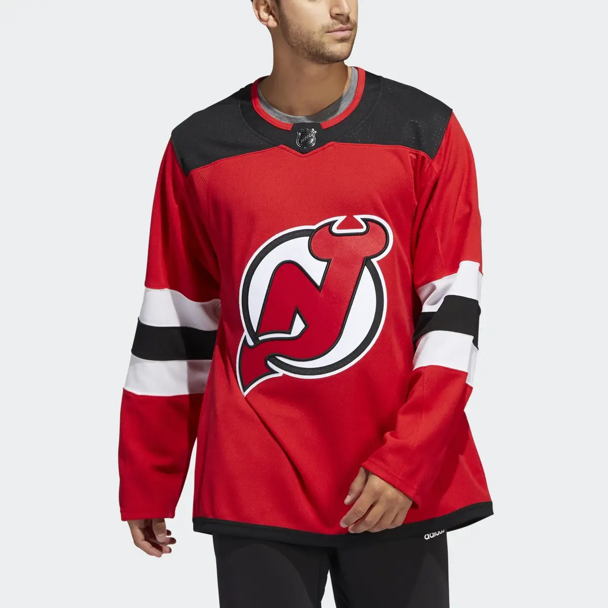 Adidas Devils Home Authentic Jersey. 1