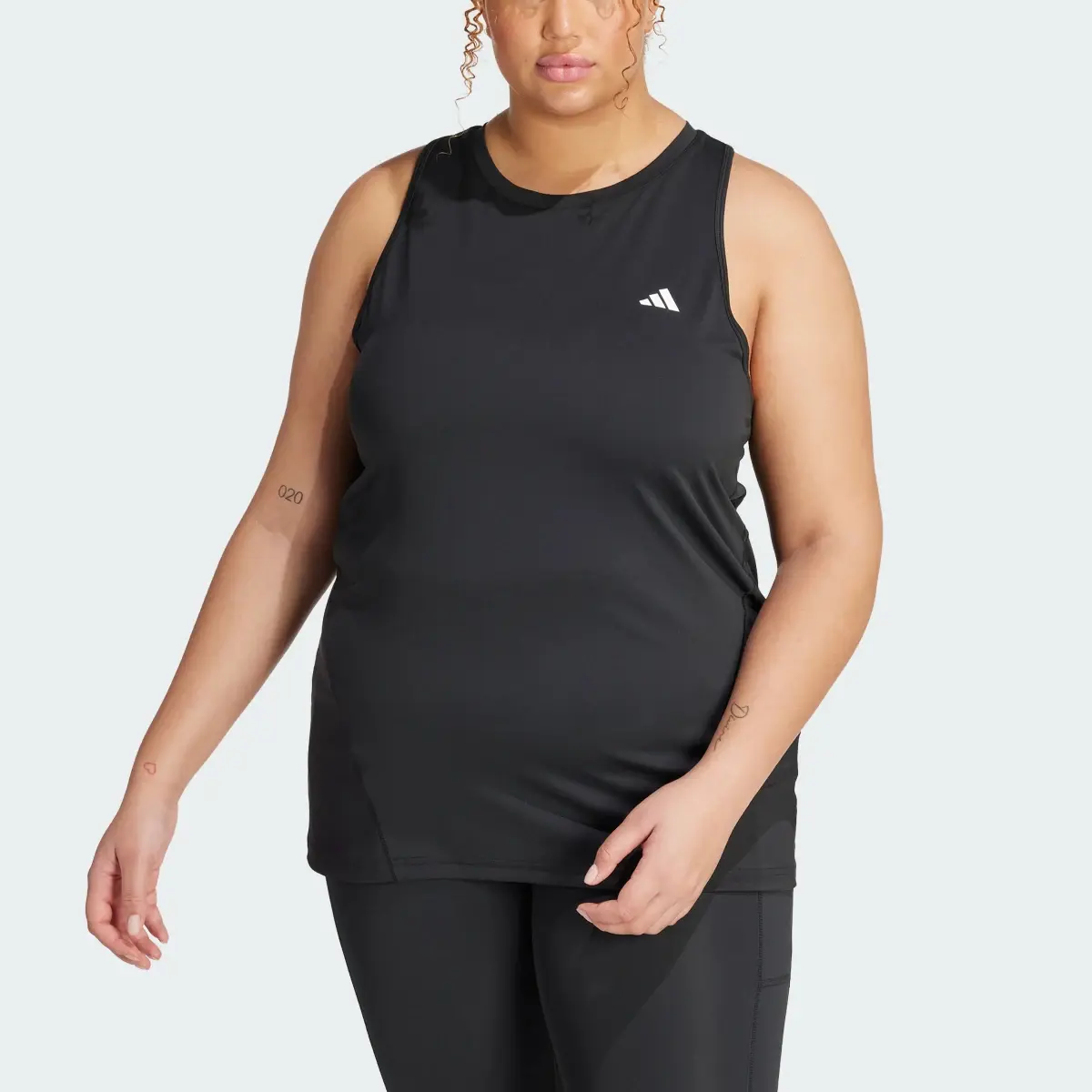 Adidas Designed for Training Tank (Plus Size). 1