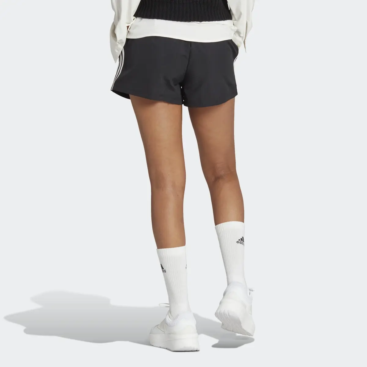 Adidas Essentials 3-Stripes Woven Shorts. 2