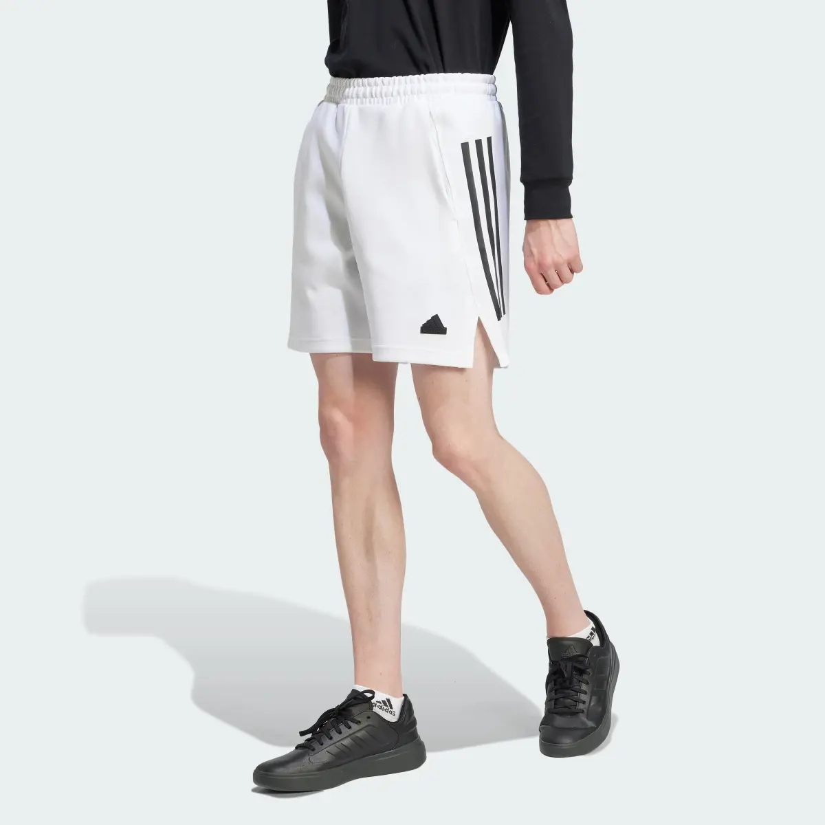 Adidas Future Icons 3-Stripes Shorts. 1