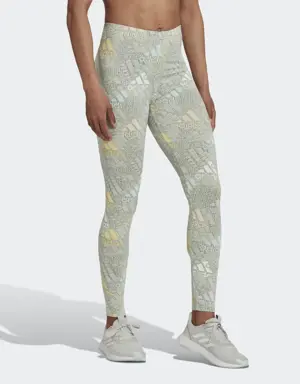 Adidas Leggings Essentials Multi-Colored Logo. 3 Adidas Leggings Essentials Multi-Colored Logo. 3