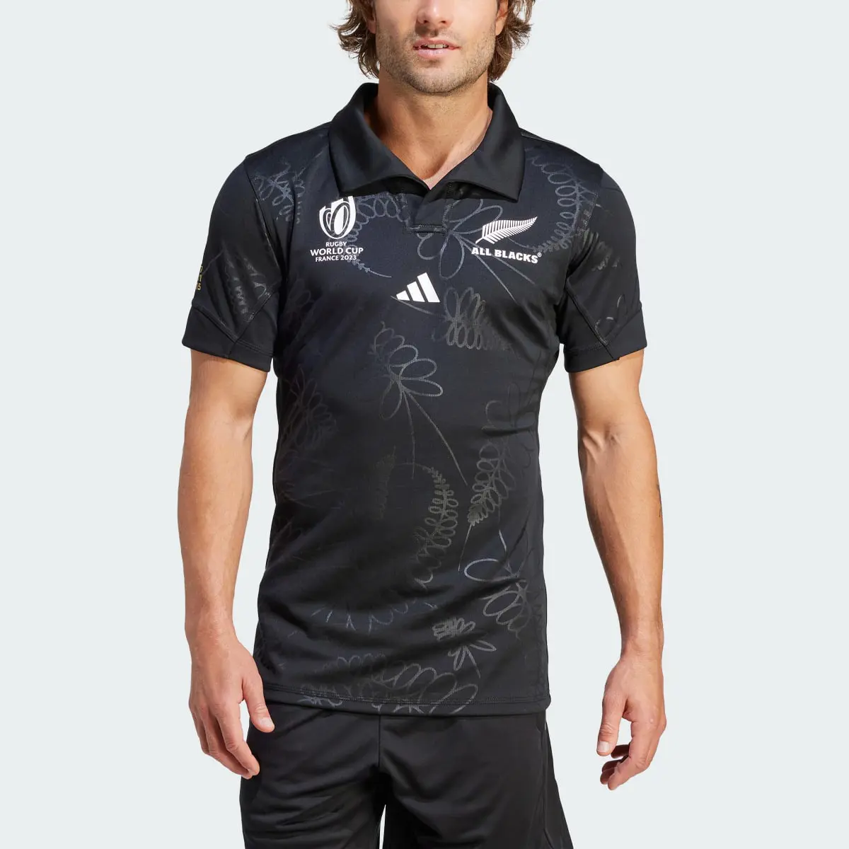 Adidas All Blacks Rugby Performance Home Jersey. 1