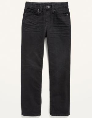 Original Loose Black Non-Stretch Jeans for Boys black