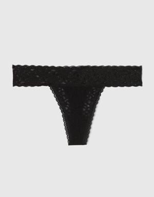 Gap Lace Thong black