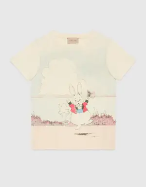 Children's T-shirt with animal print